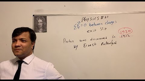 Physics Lesson # 21 : Net Force zero between charges