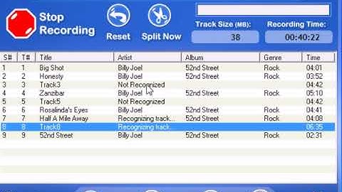 Audio Recorder for Music and MP3s : Tag/Edit/Name MP3s using Replay Music