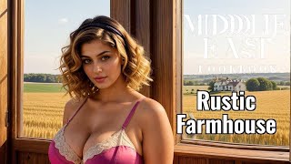 [4K] Middle East Ai Lookbook-Arabian- Rustic Farmhouse