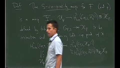 Prof. Romyar Sharifi | Reciprocity maps and Selmer groups