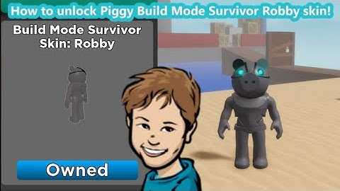 How to unlock the Robby Piggy Build Mode Survivor Skin in the Mr. P