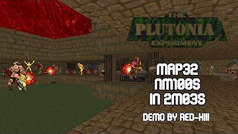 Plutonia Map 32 Nightmare! all secrets + Solo-net in 2m03s by Red-XIII