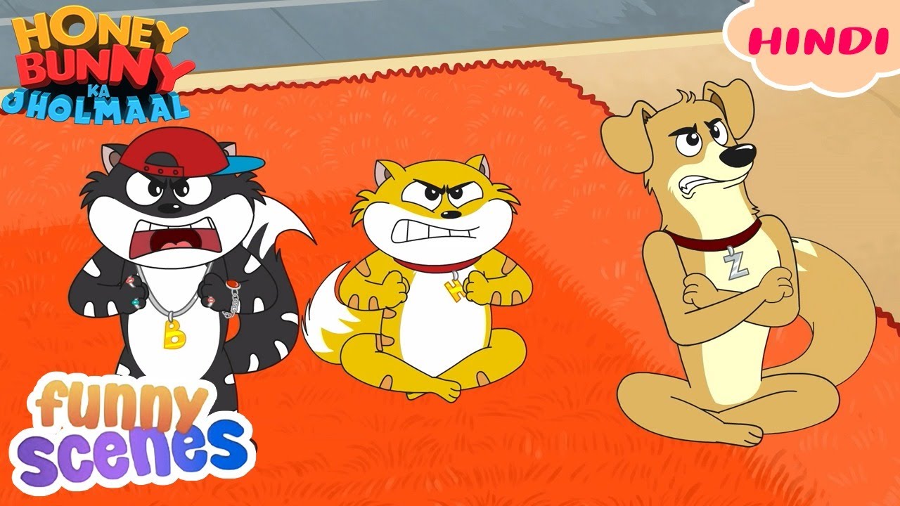 Honey Bunny Funny Scene  | Gags In Hindi | Kids Cartoon |Funny Video | Kids Show | Animation Video