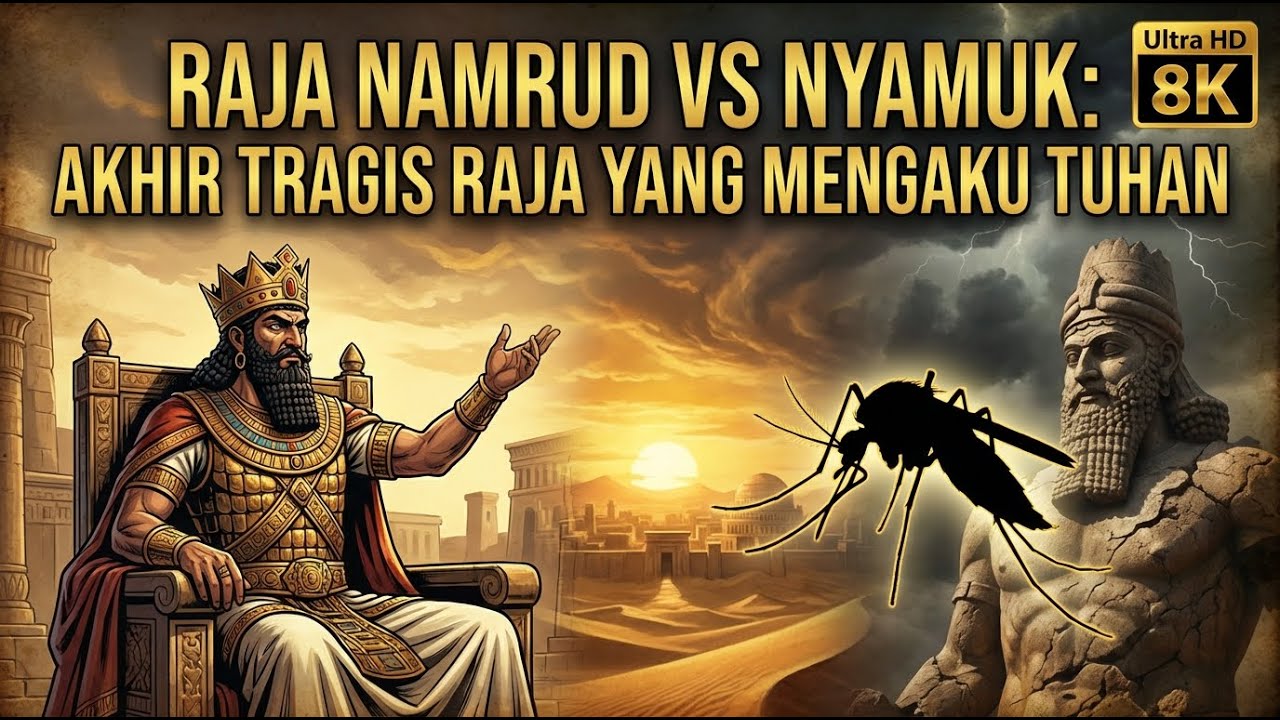 Kisah Raja Namrud yang Mengaku Tuhan ‼️ Dikalahkan Oleh Nyamuk ‼️  ⚠️ Kisah Sejarah Paling epik⚠️