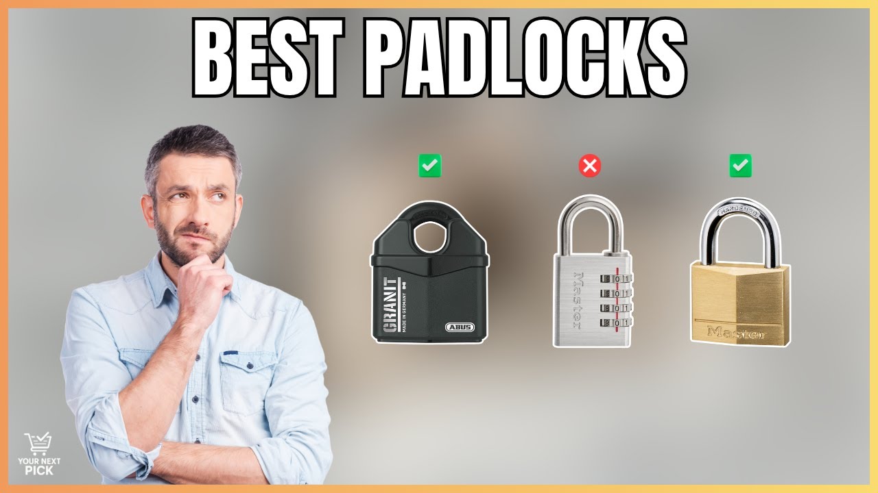 Best Padlocks in 2026 - High-Security Picks for Doors, Luggage ...