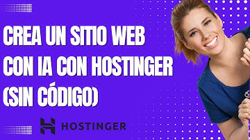Cómo crear un sitio web con herramientas de IA con Hostinger (sin código)