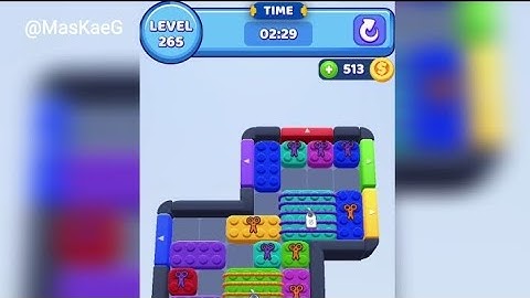 Color Block Jam Level 265 | Walkthrough Solution