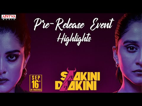 Saakini Daakini Pre Release Event Highlights | Regina Cassandra, Nivetha Thomas | Mikey McCleary - ADITYAMUSIC
