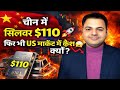 Silver $110 in China, US Market Divergence! | Gold Prediction, Equity Crash & War Impact