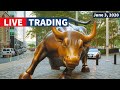 Watch Day Trading Live - June 3, NYSE & NASDAQ Stocks