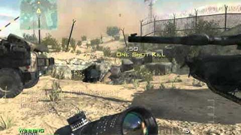 MW3 - Epic 9 Man Quickscoping Streak (Private Match)