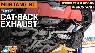 homepage tile video photo for 2015-2017 Mustang C&L Cat-Back Exhaust; Black Tips Sound Clip & Review