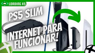 PS 5 SLIM VAI PRECISAR DE CONEXÃO COM A INTERNET PARA SEU LEITOR DE DISCO FUNCIONAR