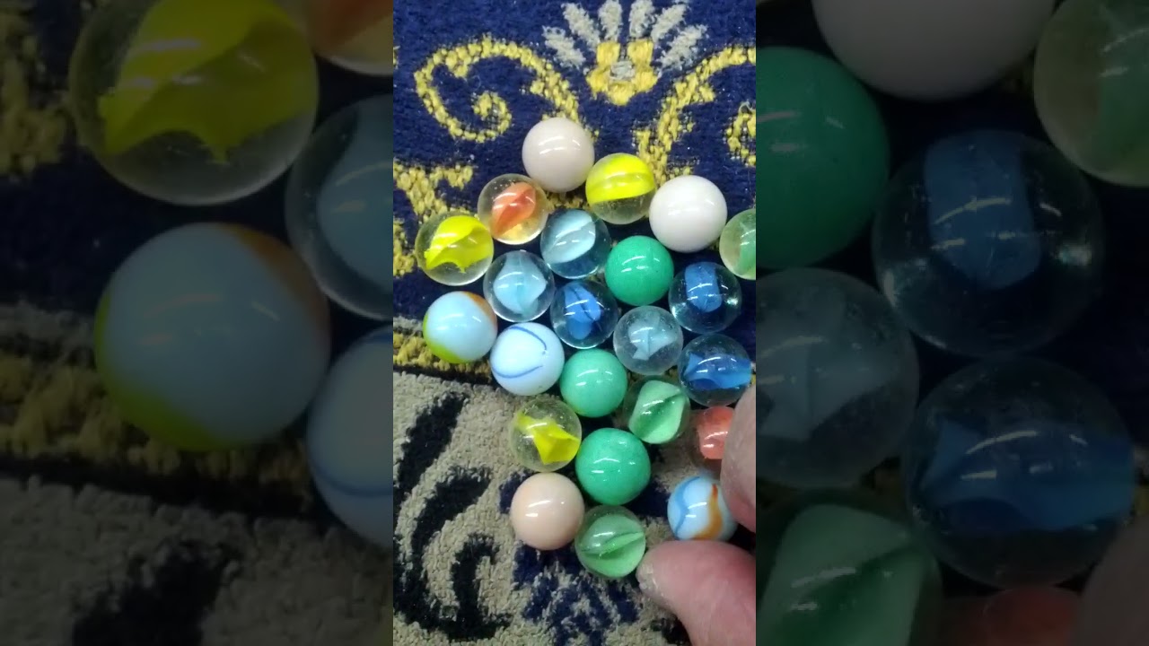 Lots of Glass Variety Colorful  Marbles-05