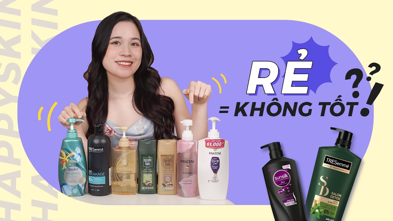Đến chịu với mấy em DẦU GỘI siêu thị này ???????????? - youtube