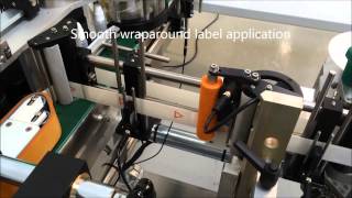 ALS e-liquid bottle labelling machine