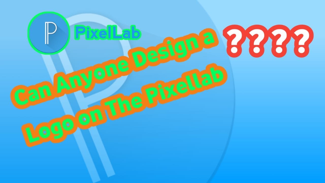 Tutorial Desain  Logo  di Aplikasi  Pixellab YouTube