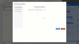 How to Create a Merge Document in Google Docs /// Adjusting Output Configuration