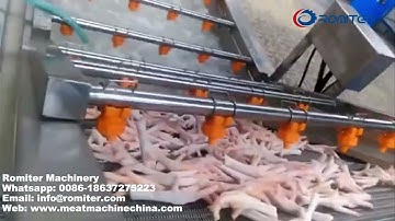 Automatic Chicken Feet Processing Machine