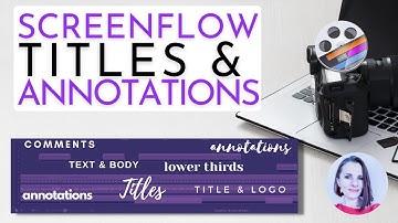 Screenflow Add Text & Annotations