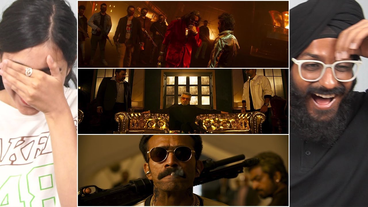 Good Bad Ugly MASS Flashback Fight Scene REACTION | Thala Ajith ...