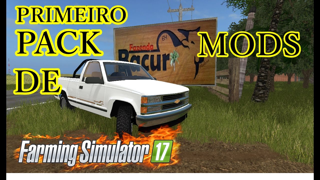 FARMING SIMULATOR 2017-PRIMEIRO PACK DE MODS E NOVA SERIE - YouTube