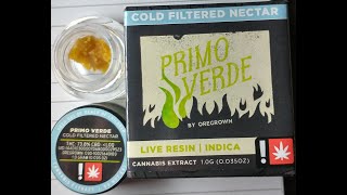 Primo Verde Cold Filtered Nectar by Oregrown