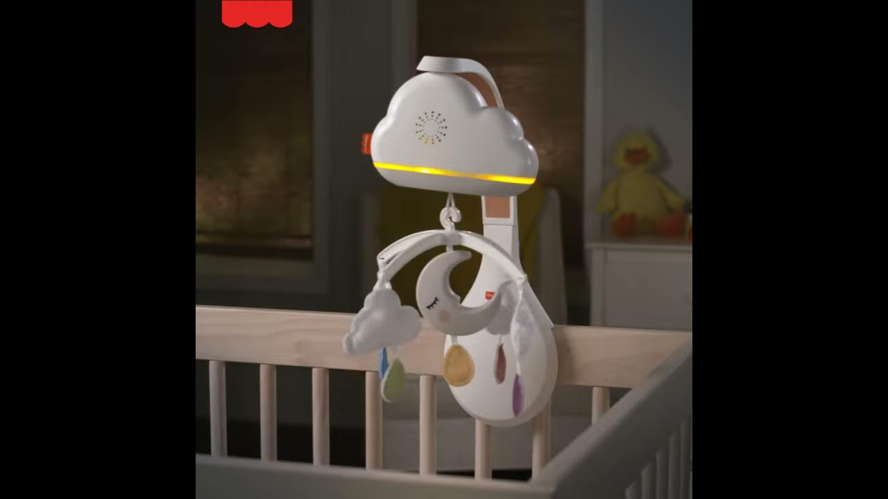 FisherPrice Calming Clouds Mobile GRP99 zenélő YouTube