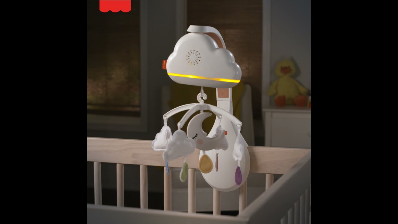 FisherPrice Calming Clouds Mobile GRP99 zenélő YouTube