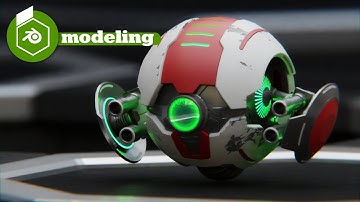 Blender wheel robot modeling - rigging tutorial  free download
