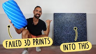 What to do with all that 3D printing WASTE?