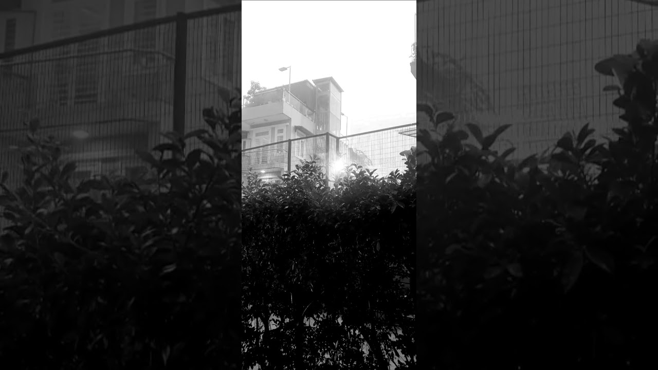 The prayer in the sound of falling rain 