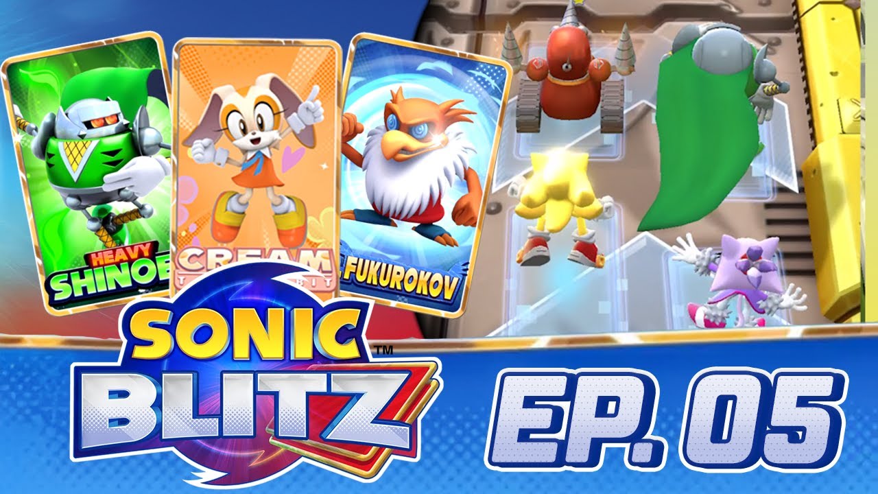 SONIC BLITZ [iOS] - EP.05 - Collection, Albums and New Cards! - YouTube