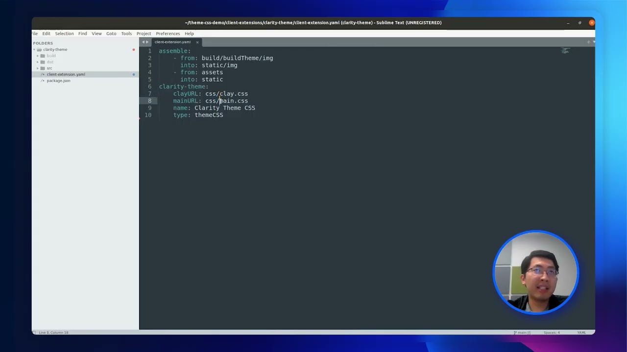 Введение в клиентские расширения CSS для тем оформления