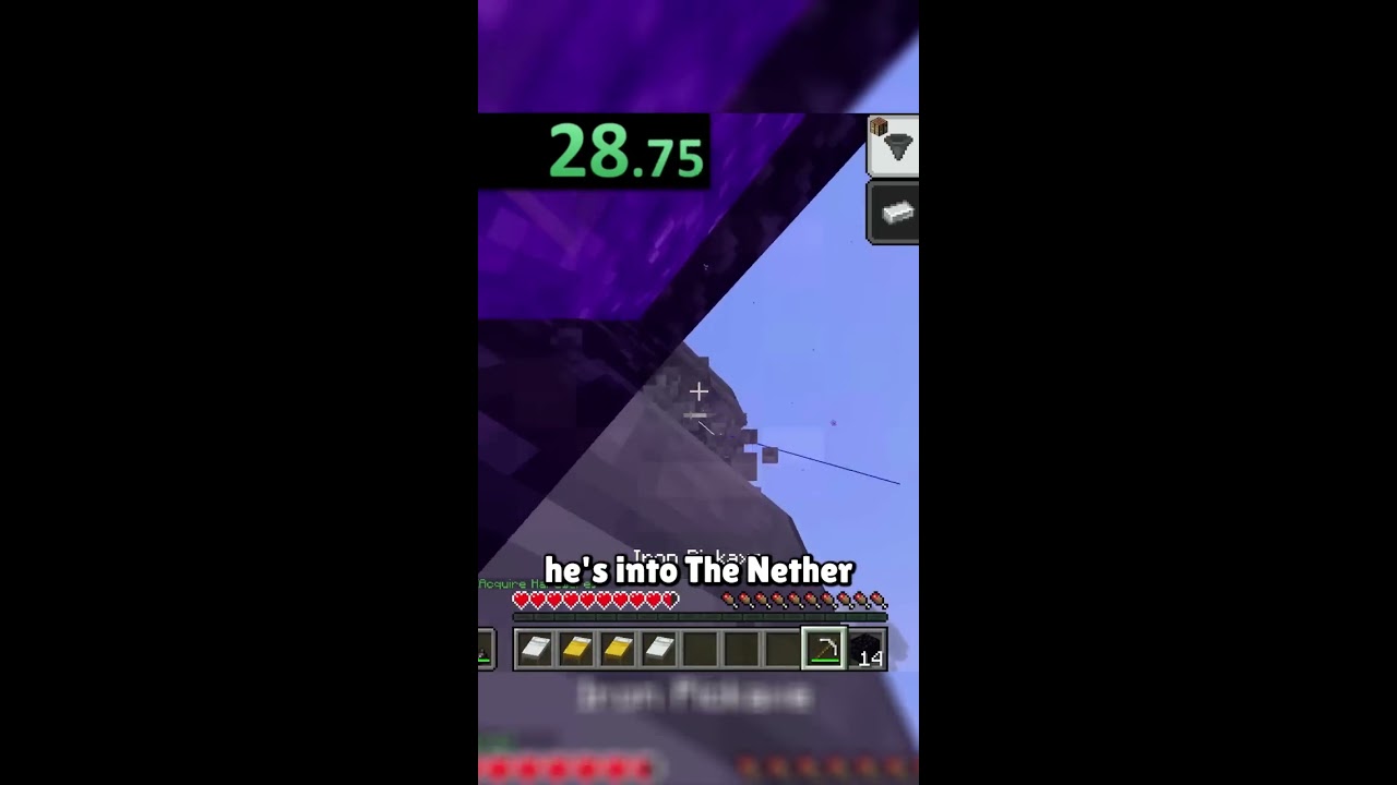 The Former Fastest Minecraft Speedrun