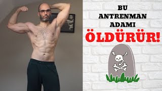 EVDE “CEHENNEM ATEŞİ” FULL BODY ANTRENMANI! Sırt Göğüs Omuz Kol Bacak Kası Geliştirme Hareketleri