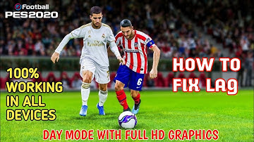 HOW TO FIX LAG IN PES 2020 MOBILE | 100% WORKING LAG SOLUTION | EFOOTBALL PES 2020 MOBILE