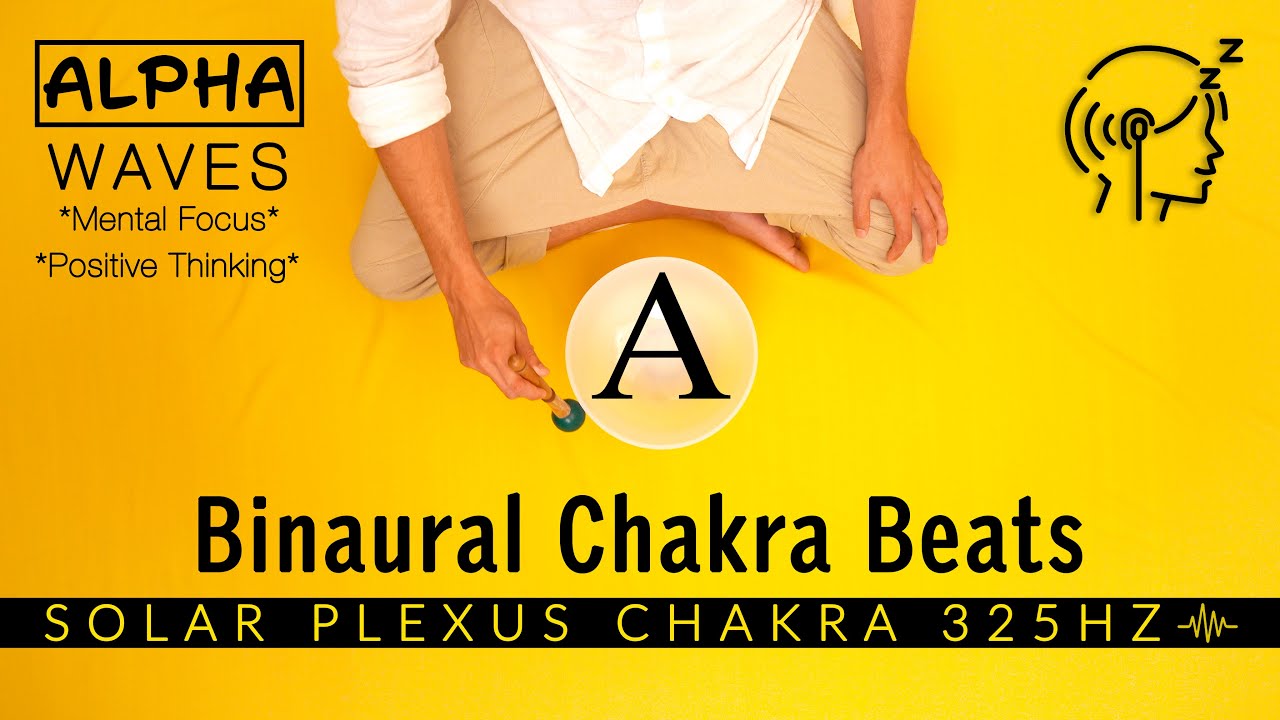 🪄Alpha Binaural Beats Solar Plexus Chakra Frequency | Singing Bowls Sound Bath | Meditation Music