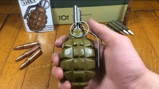 Grenade F1 (Review +English subtitles!! ) / Граната Ф-1, патроны (Обзор!!)
