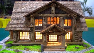 30 Days Elapsed Time For The Wooden House Assembly Process