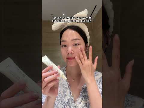 This <strong>never</strong> gets <strong>old</strong> 😅 #pdrn #salmonsperm #skincare #koreanskincare #kbeauty