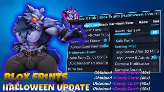 New Update Blue X Hub Blox Fruits Script - Auto Farm Candies, Auto Farm Level, Aimbot & More