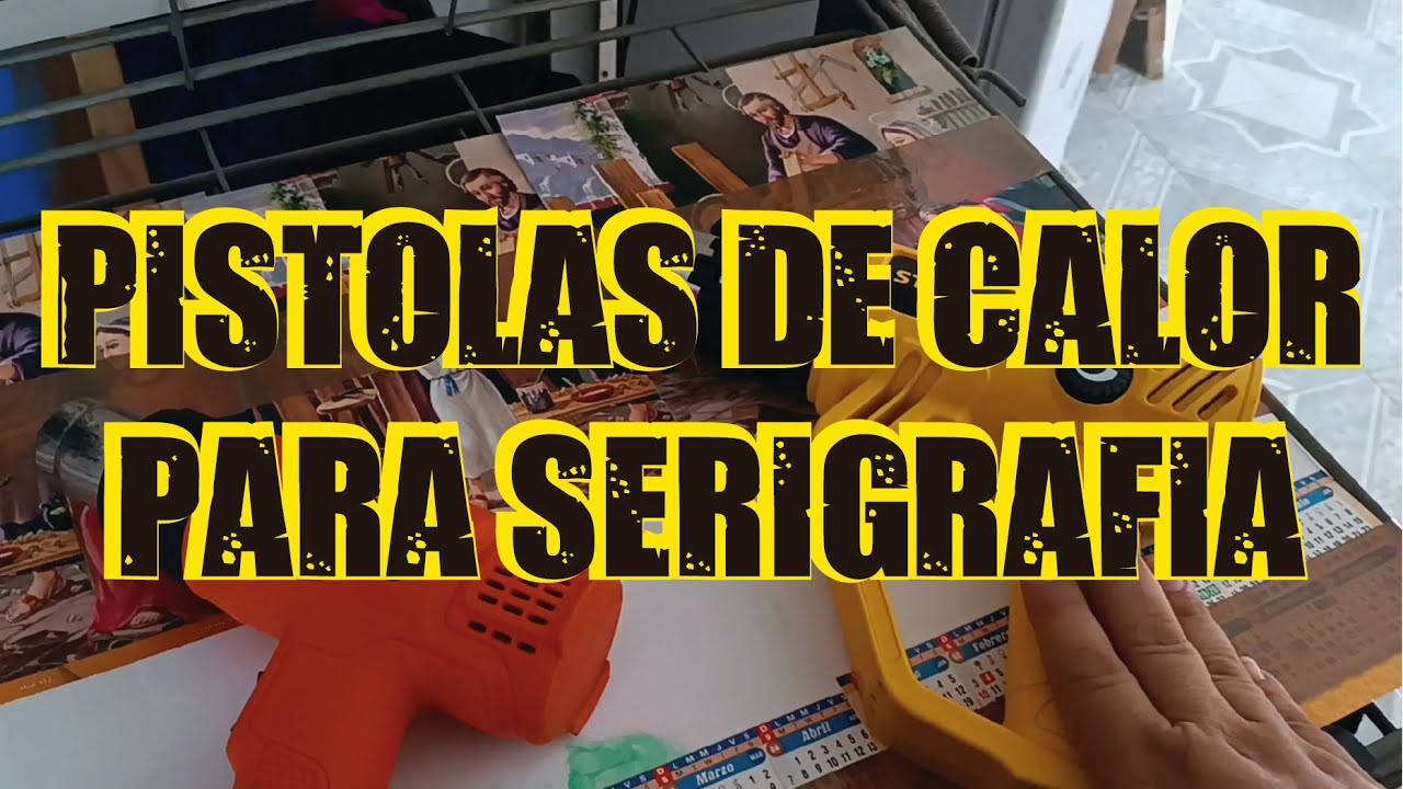 Pistolas de calor para serigrafia