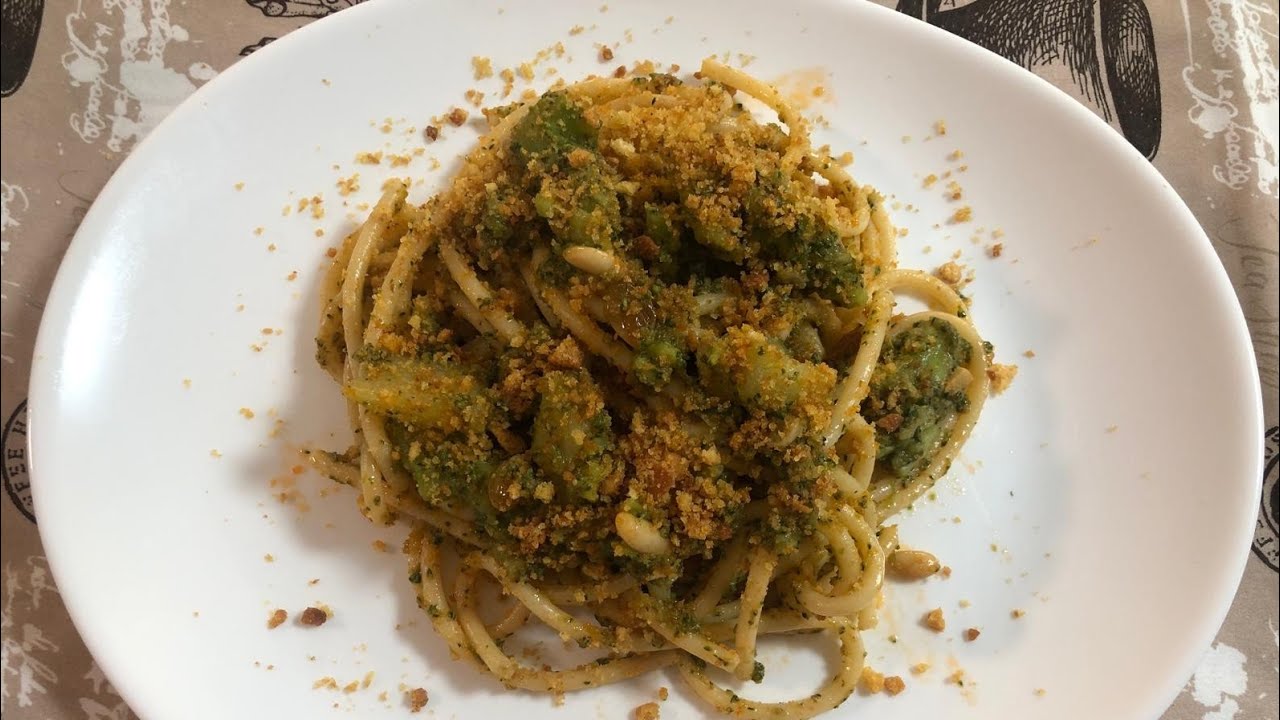 Bucatini con broccoli alla siciliana da provare