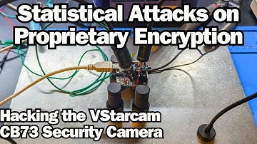 Statistical Attacks on Proprietary Encryption - Hacking the VStarcam CB73 Security Camera