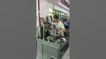 Daily work of Swiss CNC lathe #machine #cnc #cnclathemachine #cnclathe #factory #manufacturing