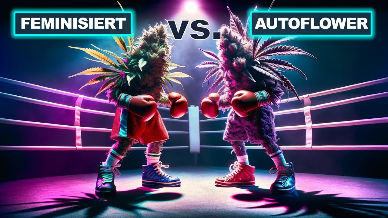 Feminisiert vs. Autoflower: Der ultimative fight!