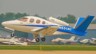 (4K) Oshkosh Rapid Fire Departures! Plane Spotting at EAA Airventure 2021