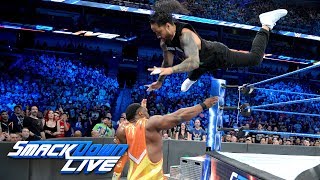 The New Day vs. The Usos - Winners earn a Tag Team Title opportunity: SmackDown LIVE, April 10, 2018