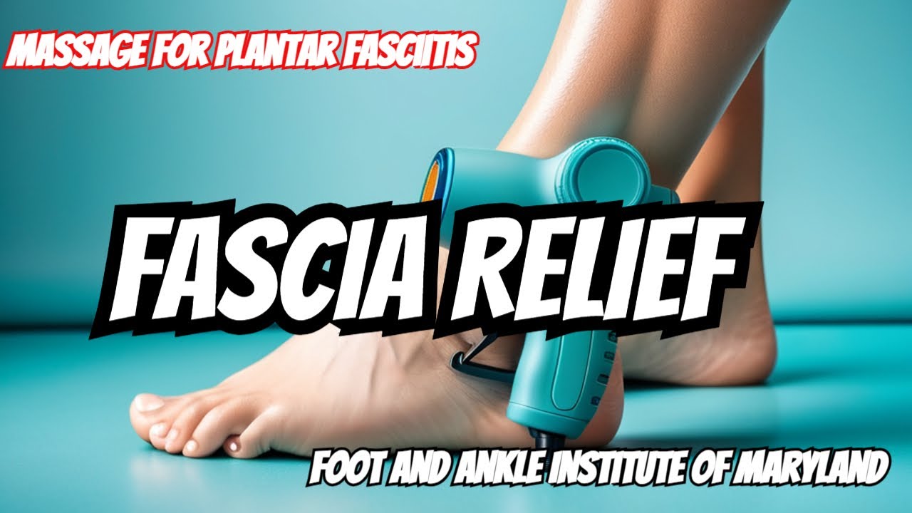 Unlock Relief Massage Gun Therapy for Plantar Fasciitis YouTube